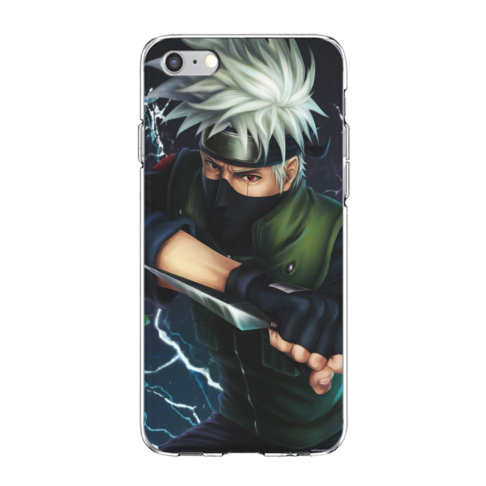 Naruto - Kakashi Hatake iPhone 6 Plus | 6s Plus Case-Phone Case-Clear Soft Case-Altracase
