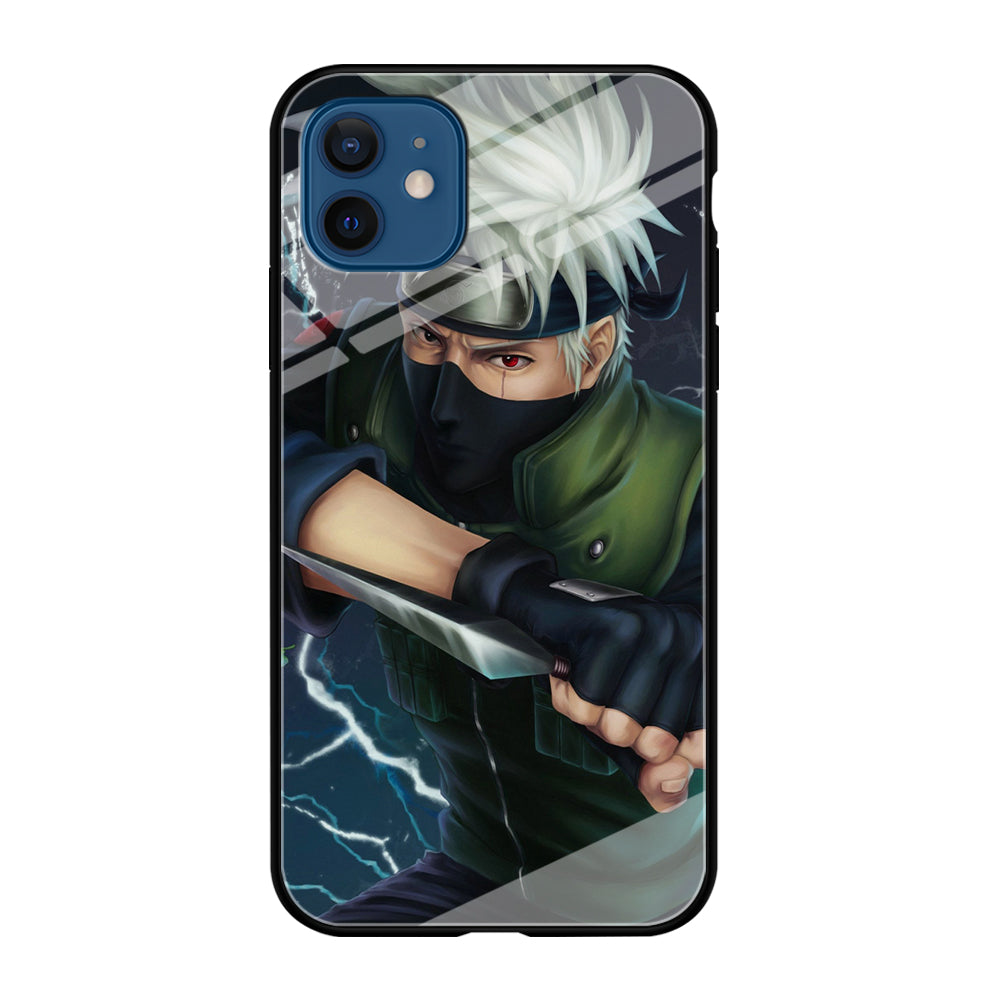 Naruto - Kakashi Hatake iPhone 12 Case-Phone Case-Tempered Glass Case-Altracase