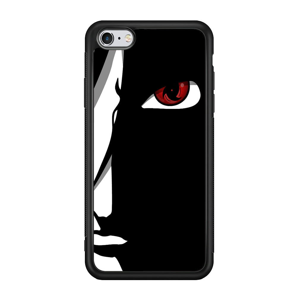 Naruto - Mangekyou Sharingan iPhone 6 Plus | 6s Plus Case-Phone Case-Rubber Black (2D Case)-Altracase