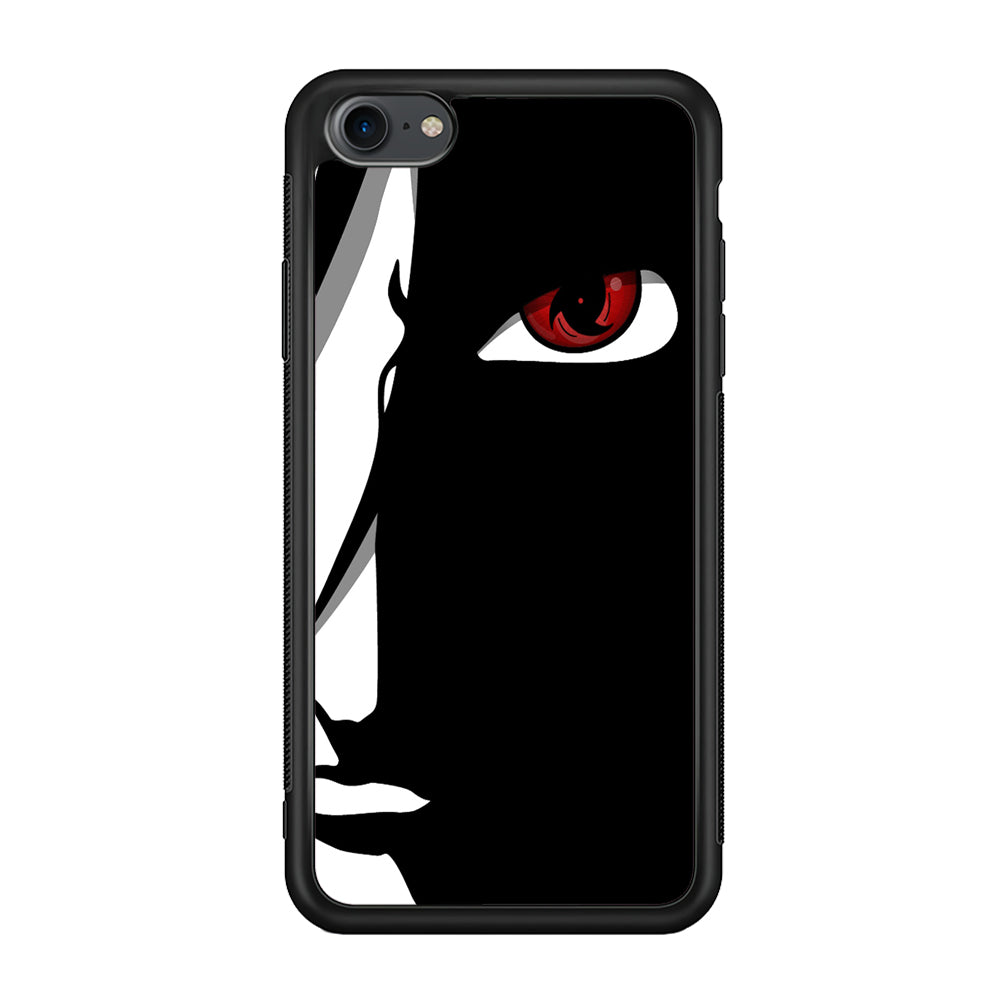 Naruto - Mangekyou Sharingan iPhone 7 Case-Phone Case-Rubber Black (2D Case)-Altracase