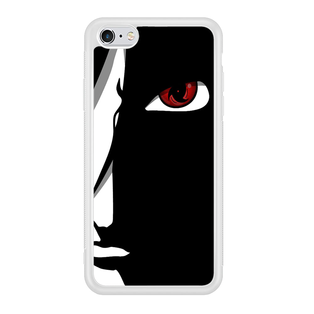 Naruto - Mangekyou Sharingan iPhone 6 Plus | 6s Plus Case-Phone Case-Rubber White (2D Case)-Altracase