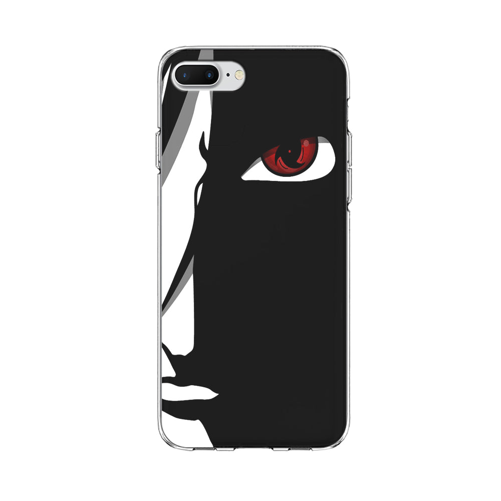 Naruto - Mangekyou Sharingan iPhone 8 Plus Case-Phone Case-Clear Soft Case-Altracase