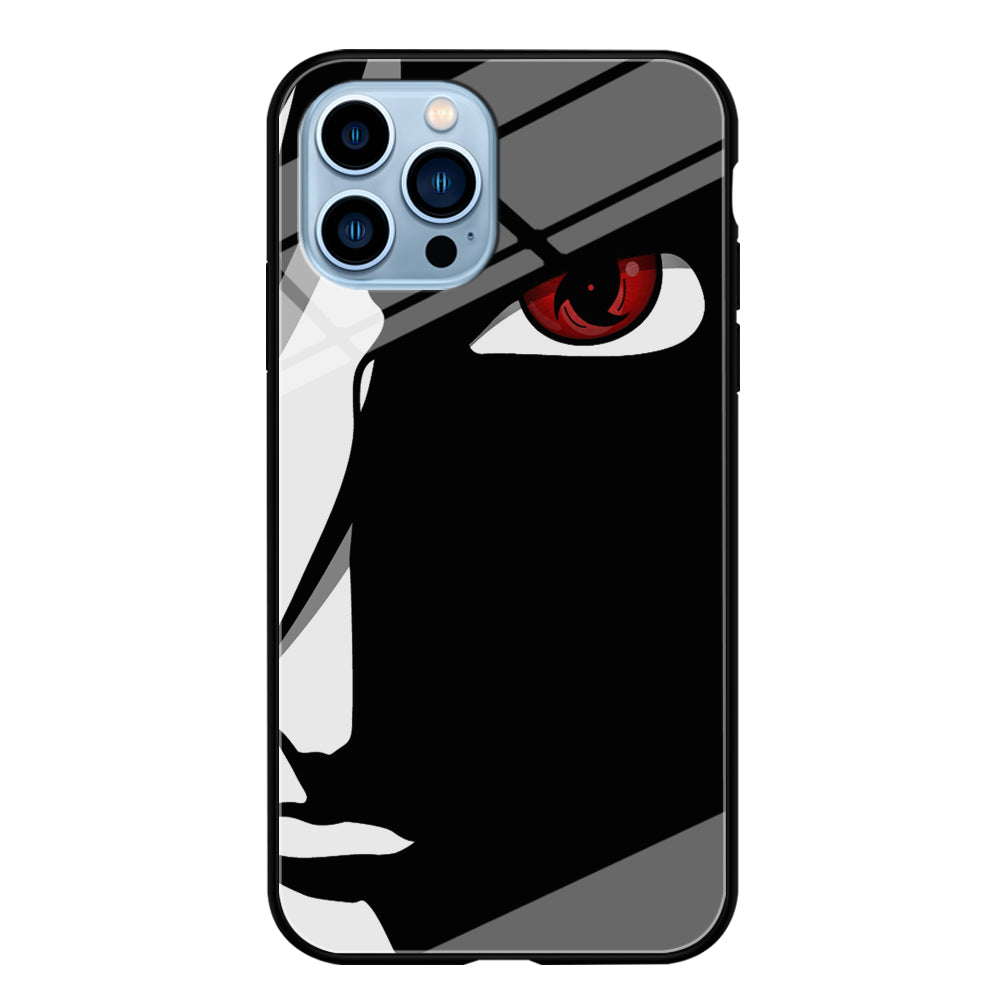Naruto - Mangekyou Sharingan iPhone 15 Pro Case-Phone Case-Tempered Glass Case-Altracase