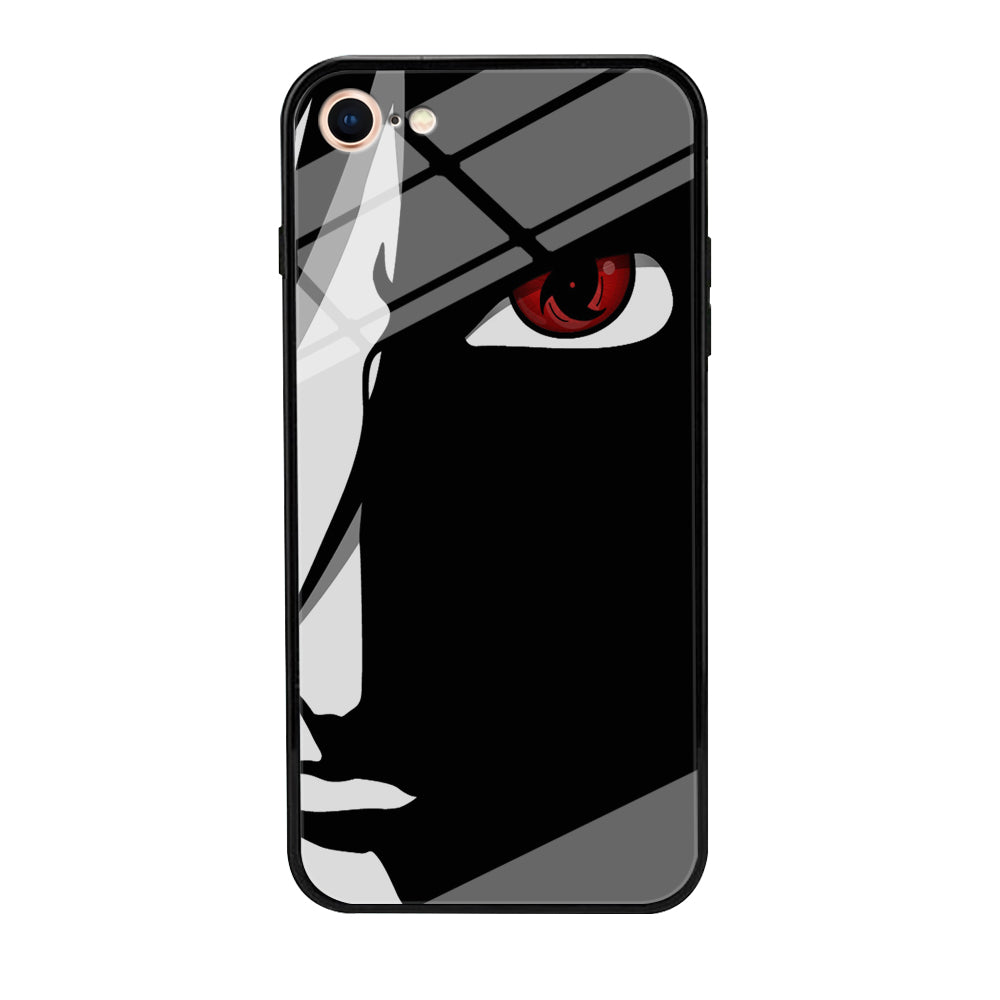 Naruto - Mangekyou Sharingan iPhone 8 Case-Phone Case-Tempered Glass Case-Altracase