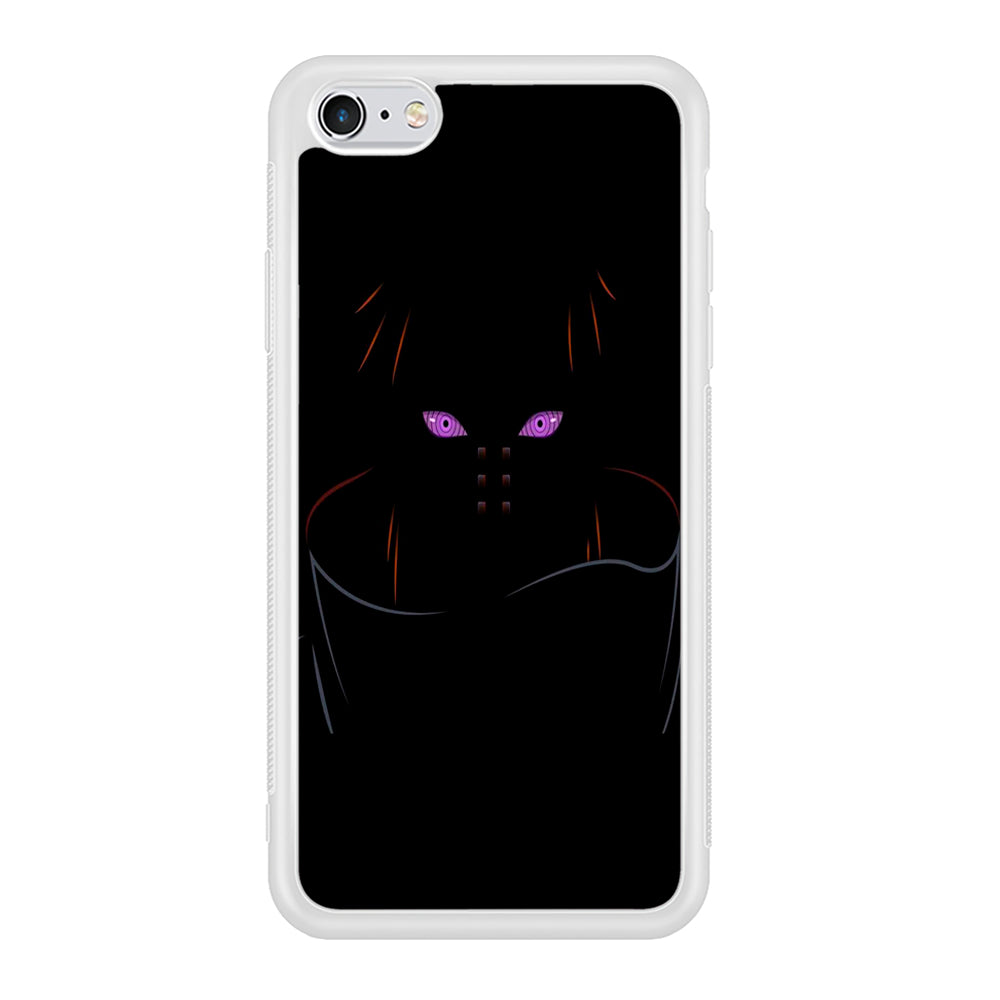Naruto - Rinnegan iPhone 6 Plus | 6s Plus Case-Phone Case-Rubber White (2D Case)-Altracase