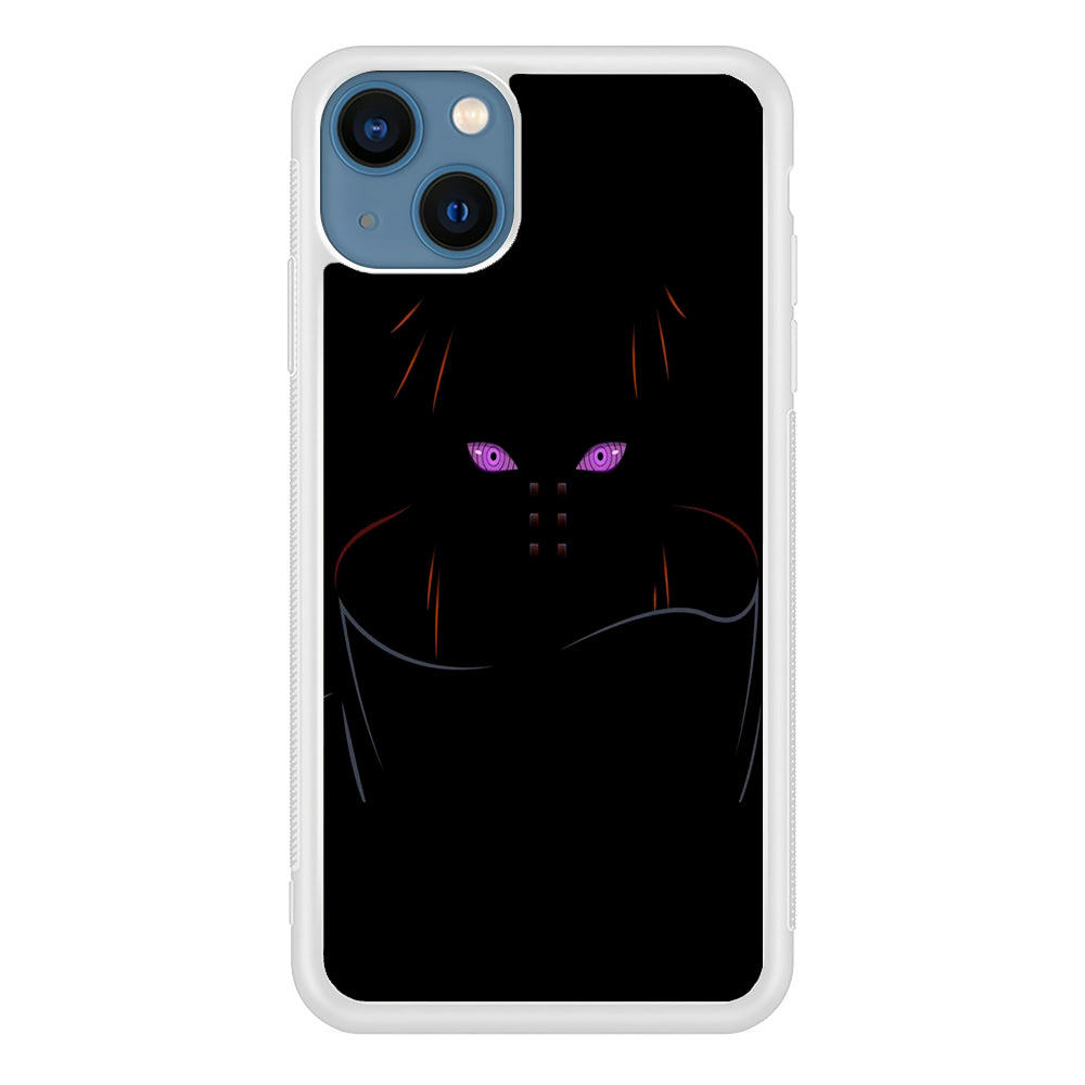 Naruto - Rinnegan iPhone 13 Mini Case-Phone Case-Rubber White (2D Case)-Altracase