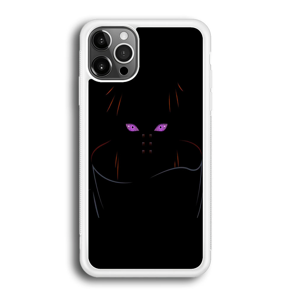 Naruto - Rinnegan iPhone 12 Pro Max Case-Phone Case-Rubber White (2D Case)-Altracase