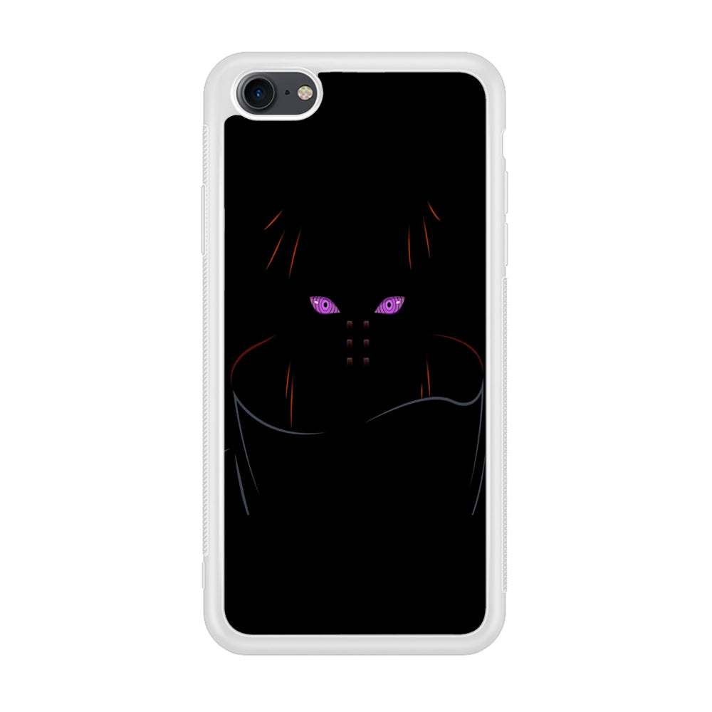 Naruto - Rinnegan iPhone 7 Case-Phone Case-Rubber White (2D Case)-Altracase