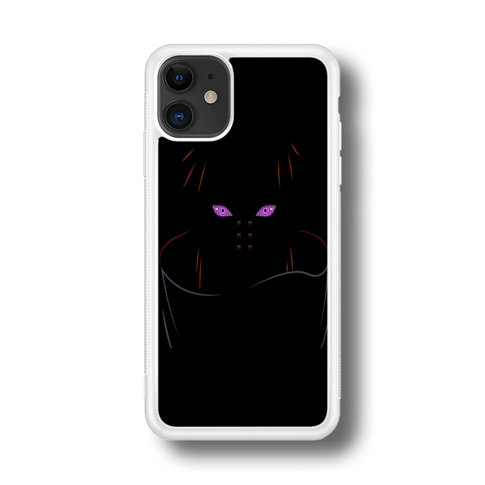 Naruto - Rinnegan iPhone 11 Case-Phone Case-Rubber White (2D Case)-Altracase