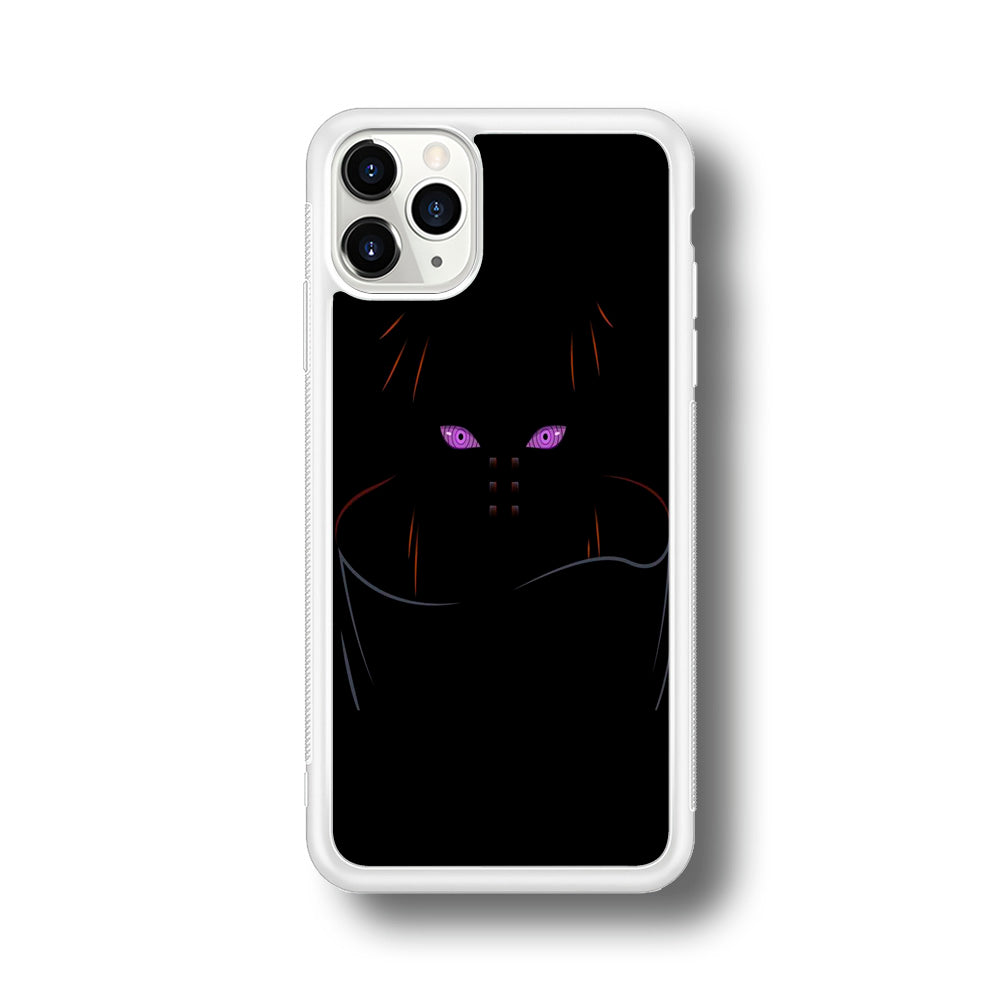 Naruto - Rinnegan iPhone 11 Pro Max Case-Phone Case-Rubber White (2D Case)-Altracase