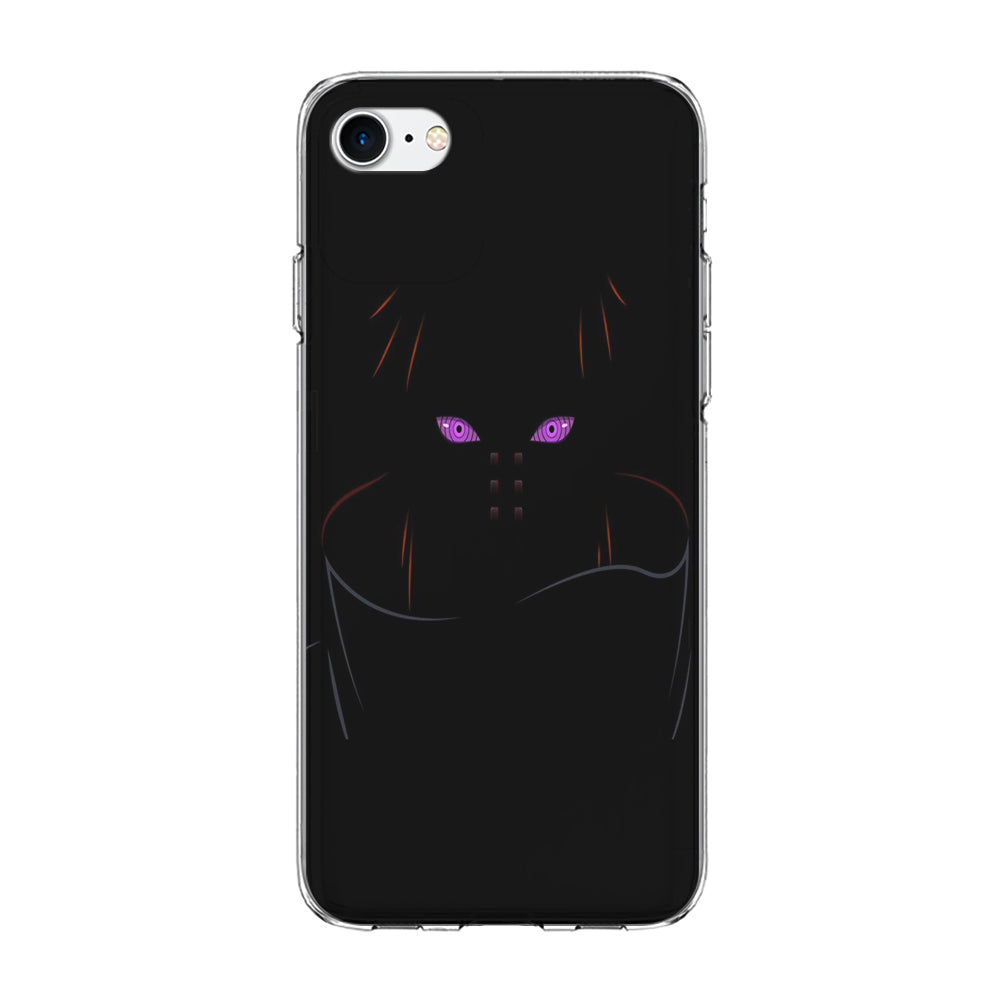 Naruto - Rinnegan iPhone 8 Case-Phone Case-Clear Soft Case-Altracase