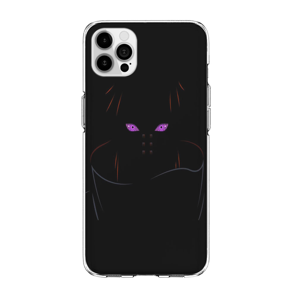 Naruto - Rinnegan iPhone 12 Pro Max Case-Phone Case-Clear Soft Case-Altracase