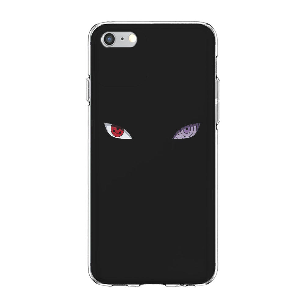 Naruto - Sharingan Rinnegan iPhone 6 Plus | 6s Plus Case-Phone Case-Clear Soft Case-Altracase