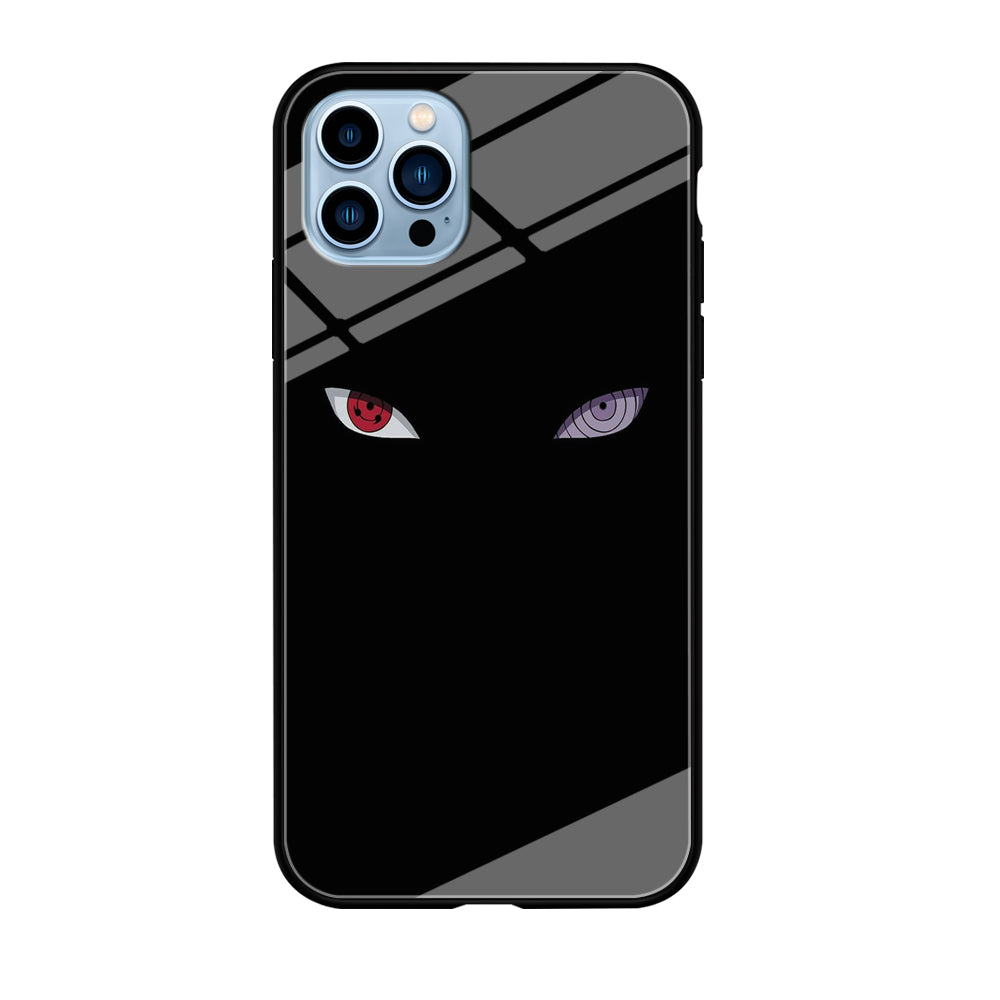Naruto - Sharingan Rinnegan iPhone 12 Pro Case-Phone Case-Tempered Glass Case-Altracase