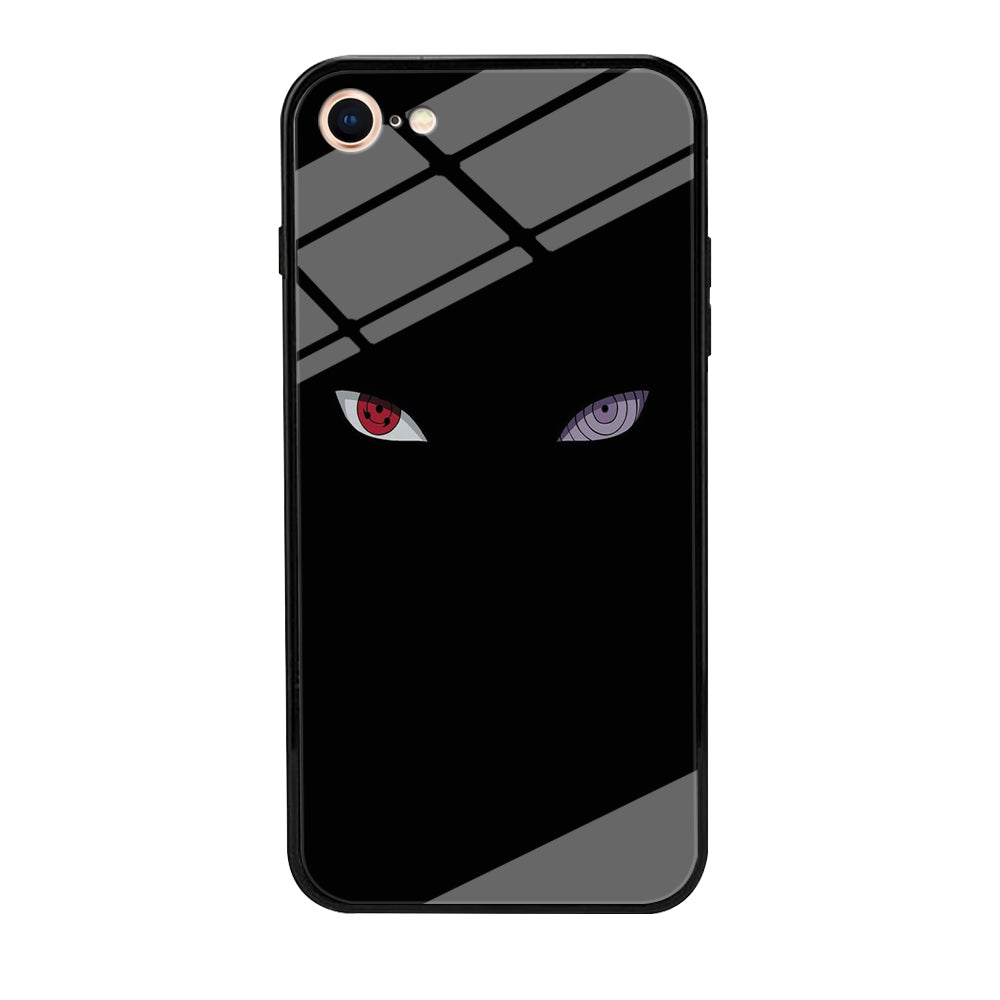 Naruto - Sharingan Rinnegan iPhone 7 Case-Phone Case-Tempered Glass Case-Altracase