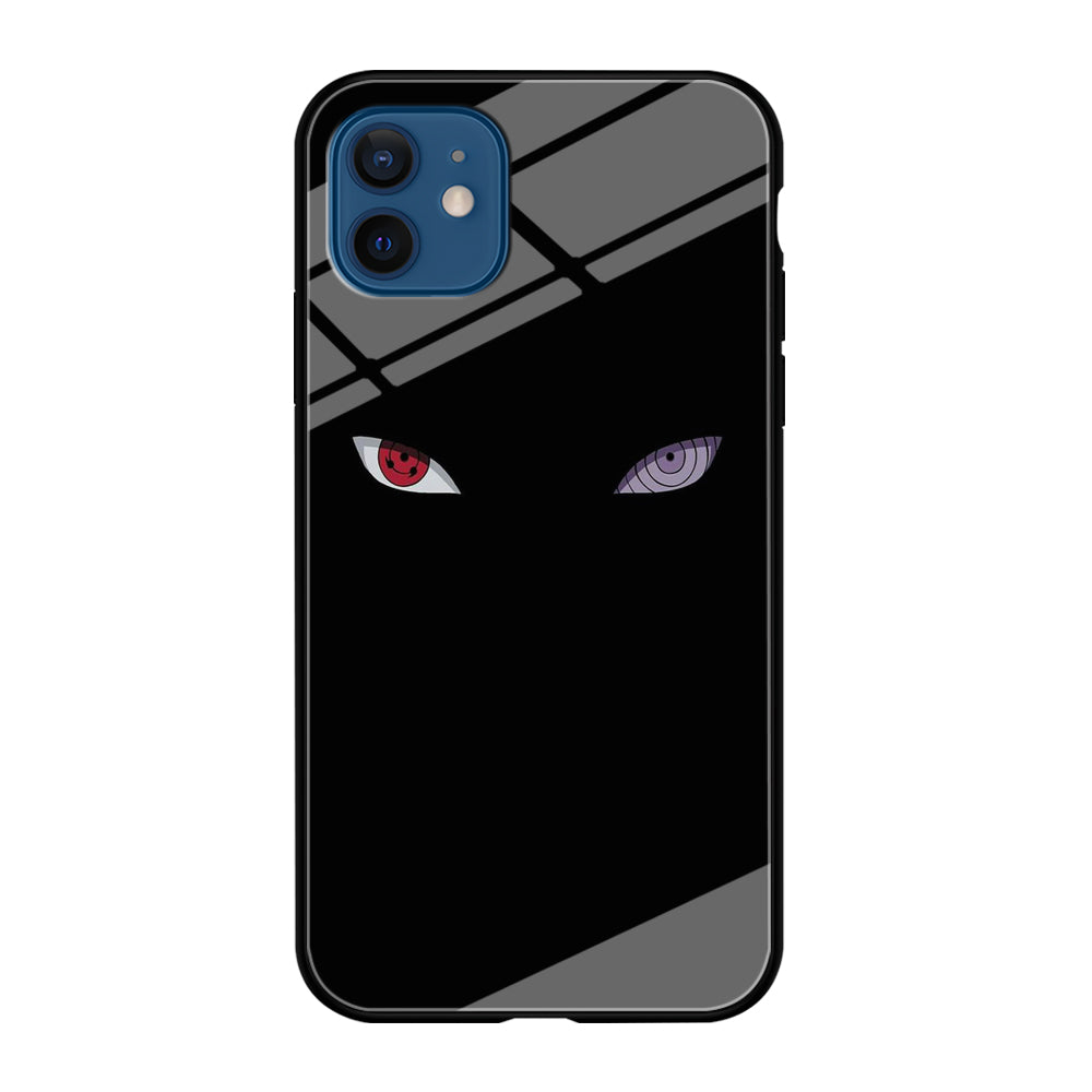 Naruto - Sharingan Rinnegan iPhone 12 Case-Phone Case-Tempered Glass Case-Altracase