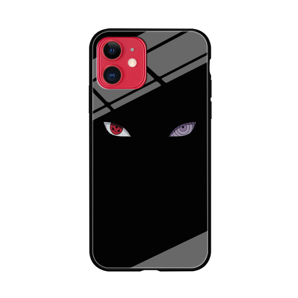 Naruto - Sharingan Rinnegan iPhone 11 Case-Phone Case-Tempered Glass Case-Altracase