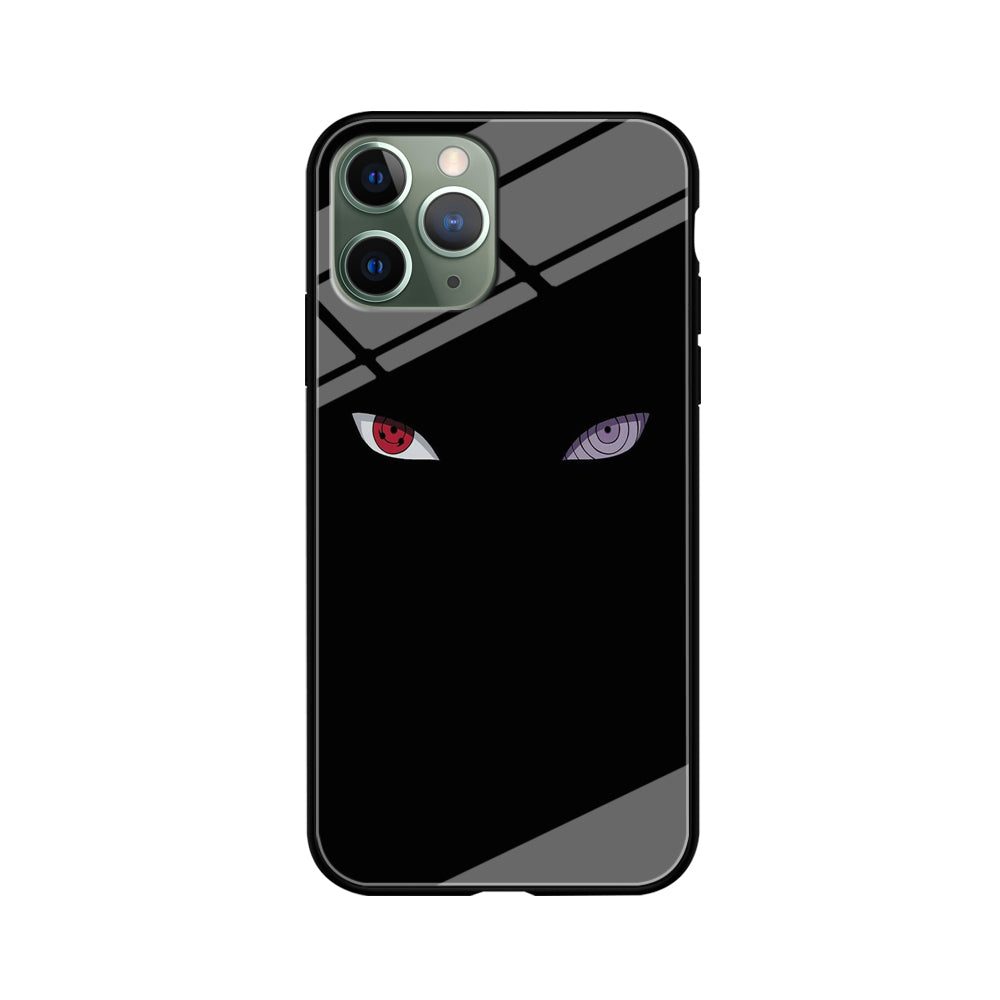 Naruto - Sharingan Rinnegan iPhone 11 Pro Max Case-Phone Case-Tempered Glass Case-Altracase