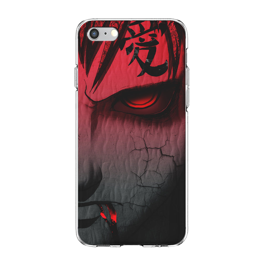 Naruto Gaara Face iPhone 6 | 6s Case-Phone Case-Clear Soft Case-Altracase