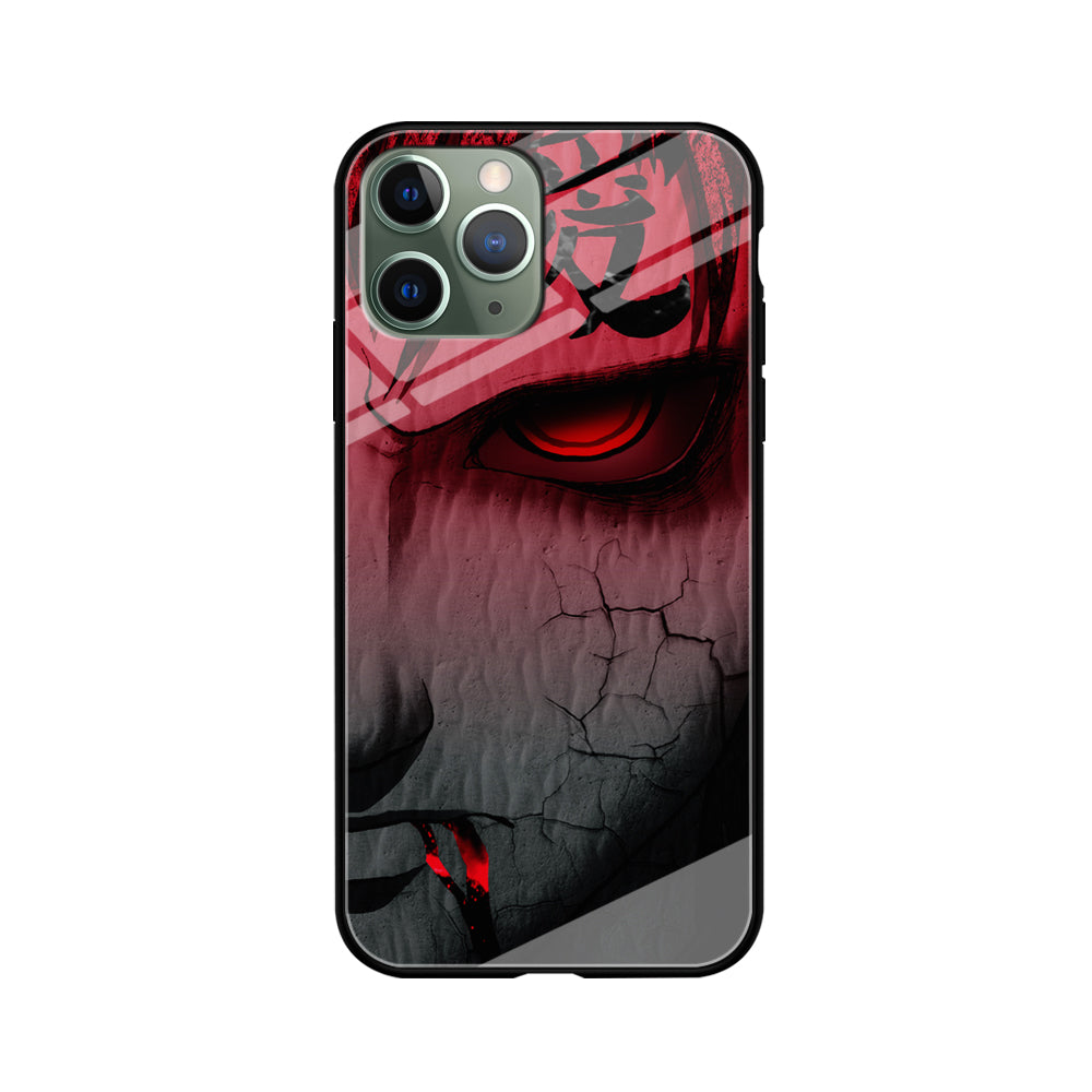 Naruto Gaara Face iPhone 11 Pro Case-Phone Case-Tempered Glass Case-Altracase