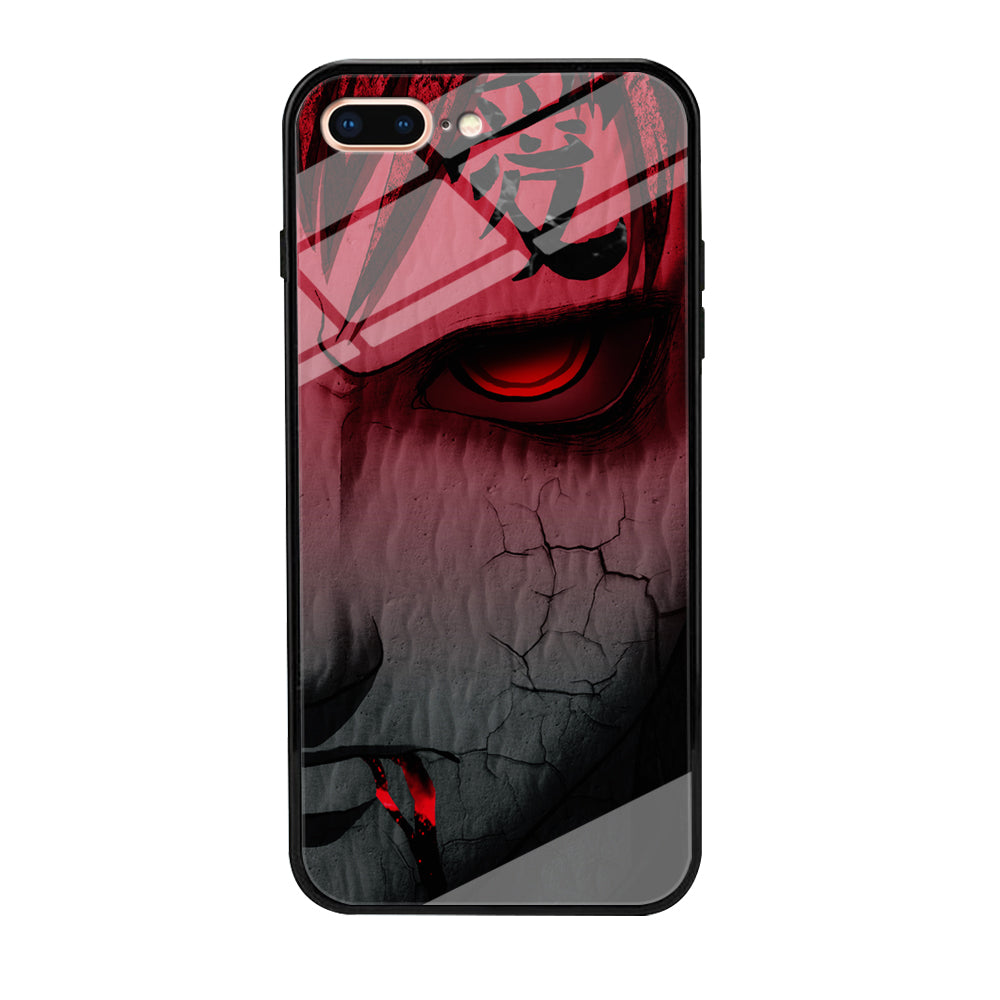 Naruto Gaara Face iPhone 8 Plus Case-Phone Case-Tempered Glass Case-Altracase