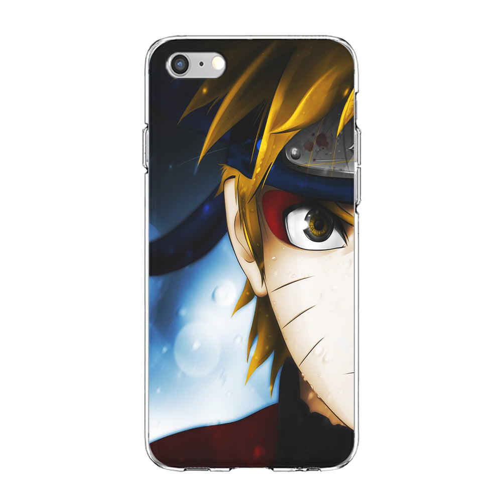 Naruto Half Face iPhone 6 | 6s Case-Phone Case-Clear Soft Case-Altracase