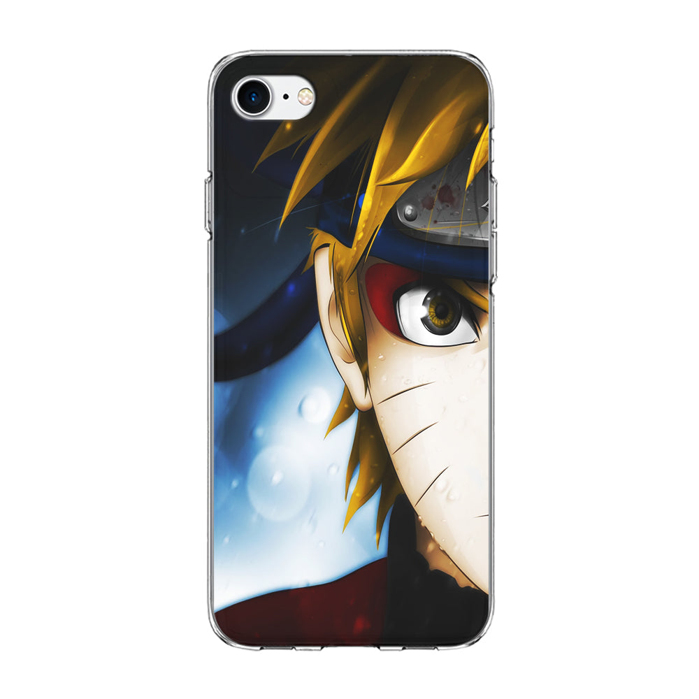 Naruto Half Face iPhone 7 Case-Phone Case-Clear Soft Case-Altracase