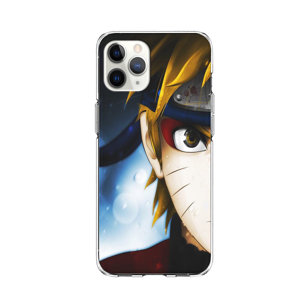 Naruto Half Face iPhone 11 Pro Max Case-Phone Case-Clear Soft Case-Altracase