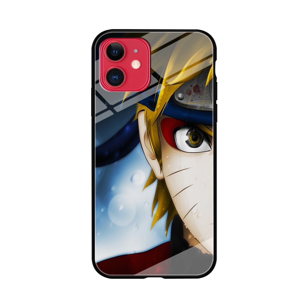 Naruto Half Face iPhone 11 Case-Phone Case-Tempered Glass Case-Altracase