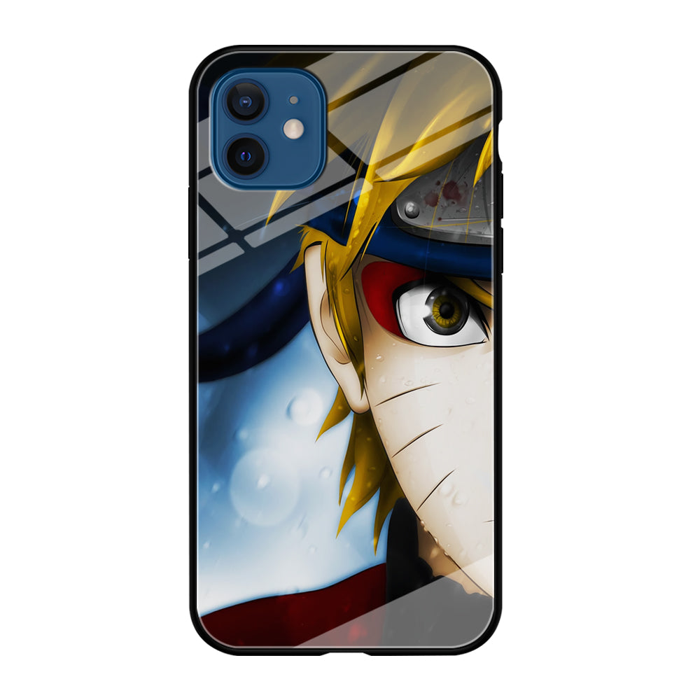 Naruto Half Face iPhone 12 Case-Phone Case-Tempered Glass Case-Altracase