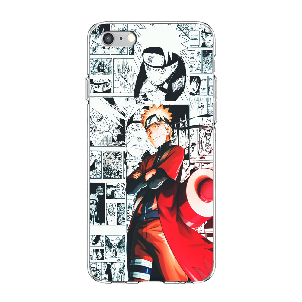 Naruto Hokage Comic iPhone 6 | 6s Case-Phone Case-Clear Soft Case-Altracase