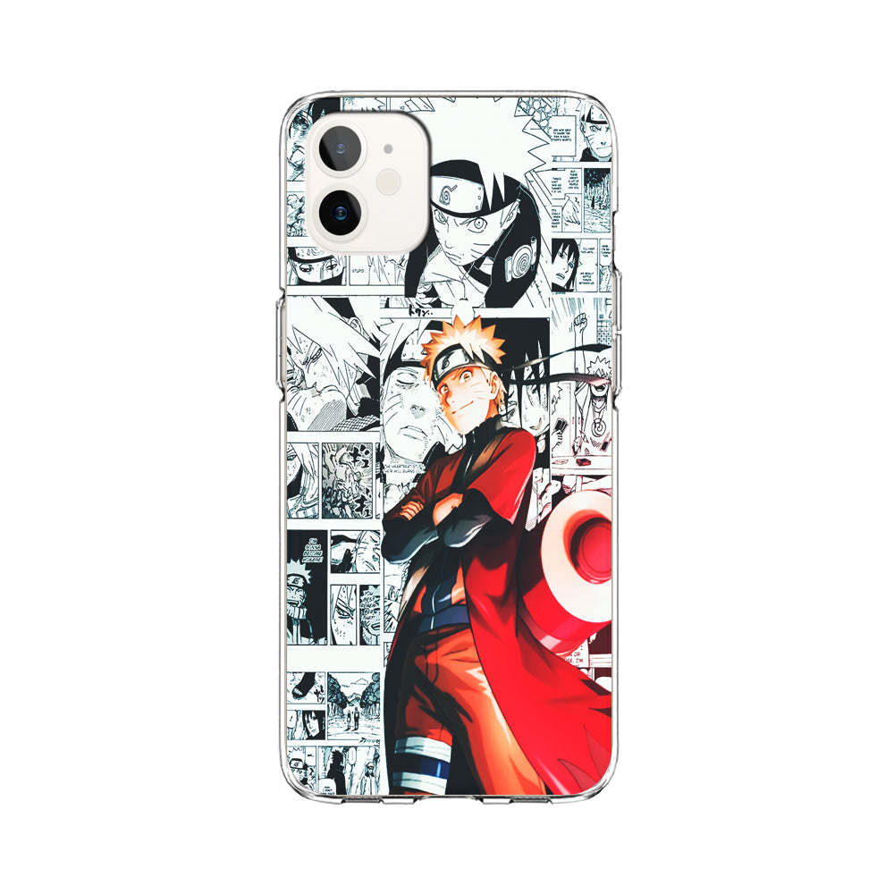 Naruto Hokage Comic iPhone 12 Case-Phone Case-Clear Soft Case-Altracase