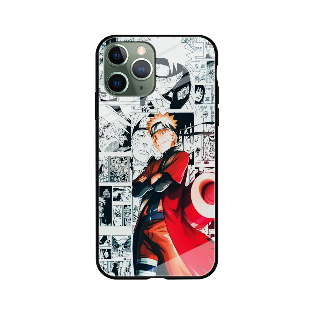 Naruto Hokage Comic iPhone 11 Pro Max Case-Phone Case-Tempered Glass Case-Altracase