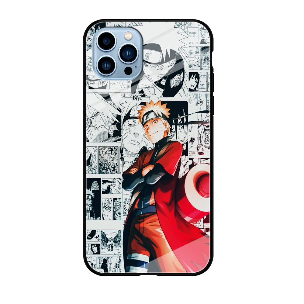 Naruto Hokage Comic iPhone 12 Pro Max Case-Phone Case-Tempered Glass Case-Altracase