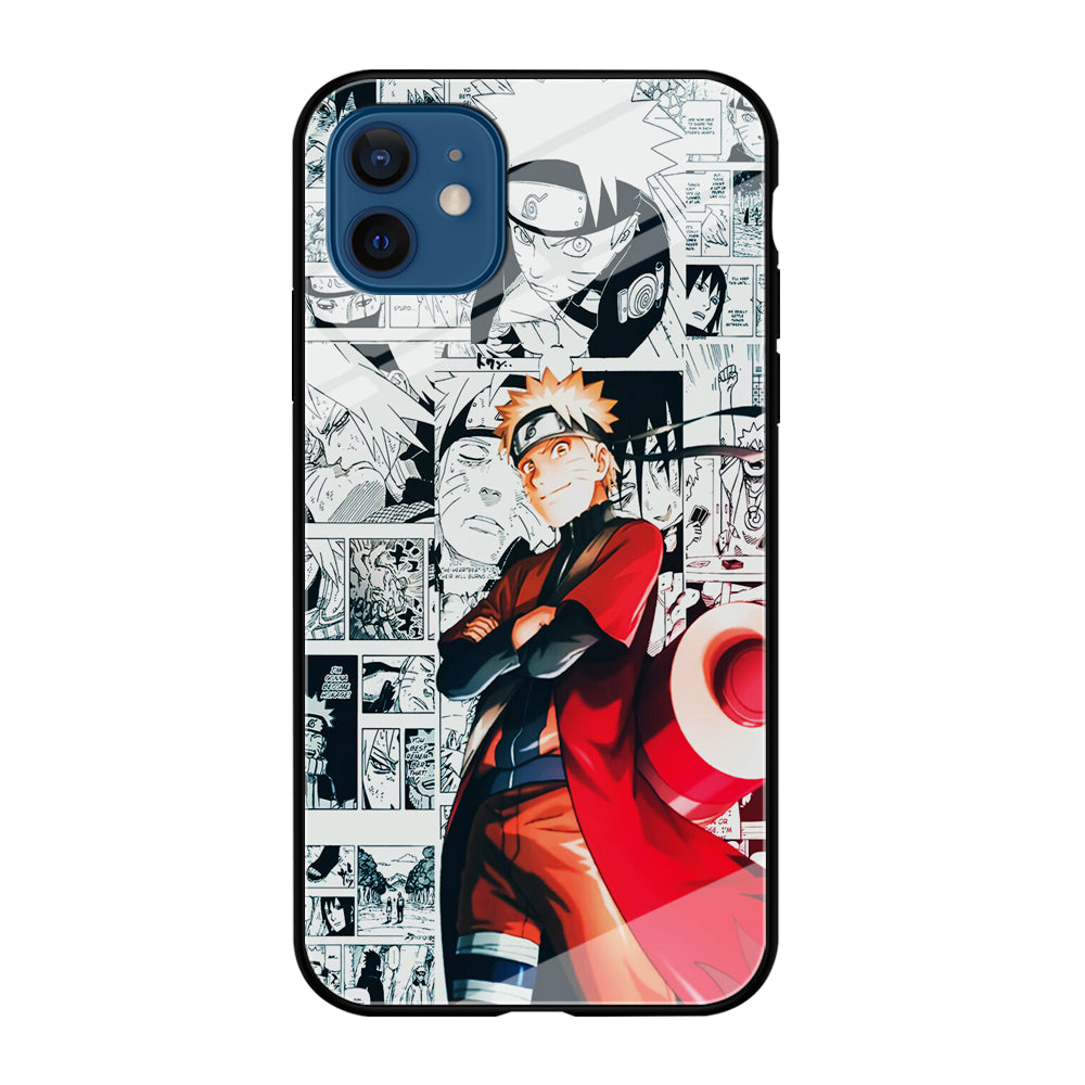Naruto Hokage Comic iPhone 12 Case-Phone Case-Tempered Glass Case-Altracase