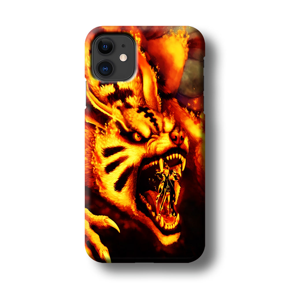 Naruto Nine Tailed Demon Fox iPhone 11 Case-Phone Case-3D Case-Altracase