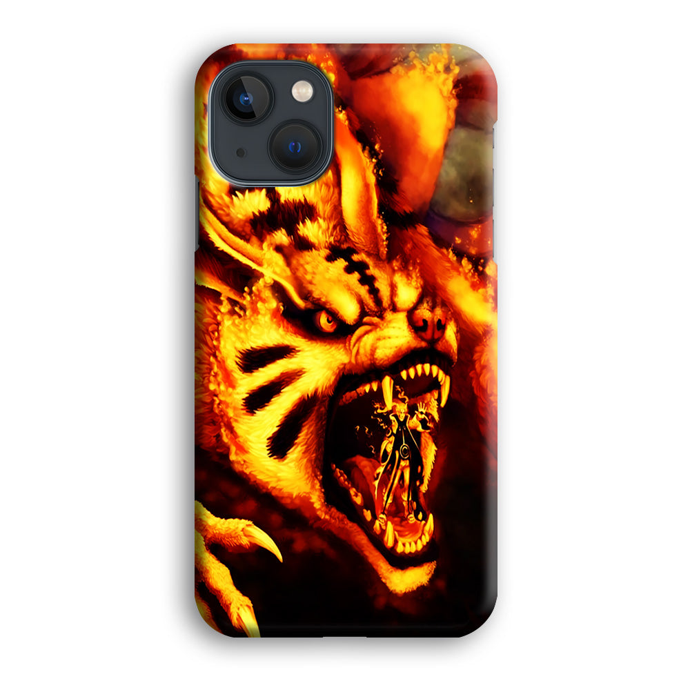 Naruto Nine Tailed Demon Fox iPhone 13 Mini Case-Phone Case-3D Case-Altracase