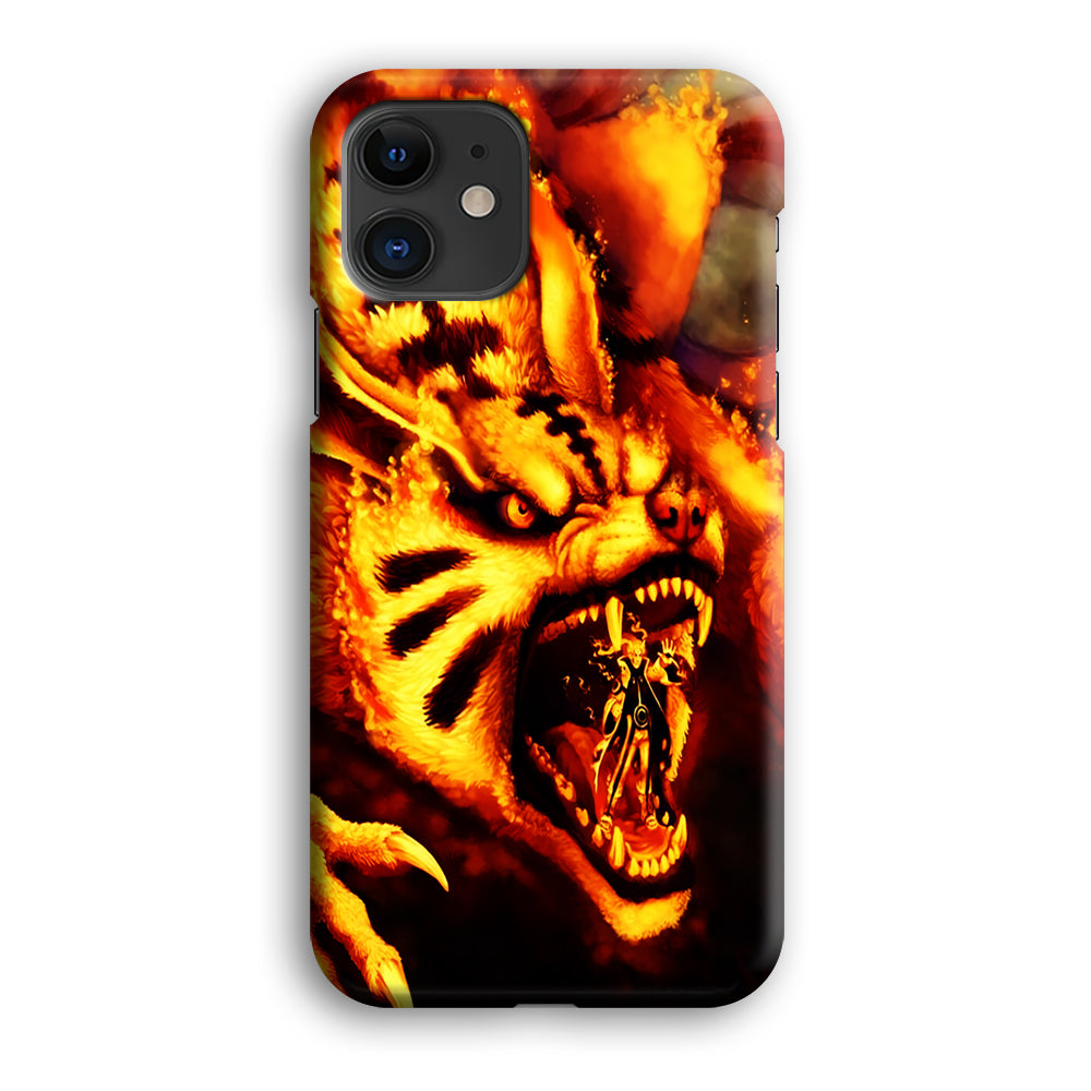 Naruto Nine Tailed Demon Fox iPhone 12 Case-Phone Case-3D Case-Altracase