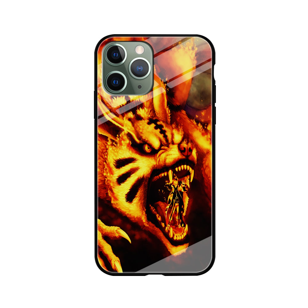 Naruto Nine Tailed Demon Fox iPhone 11 Pro Max Case-Phone Case-Tempered Glass Case-Altracase