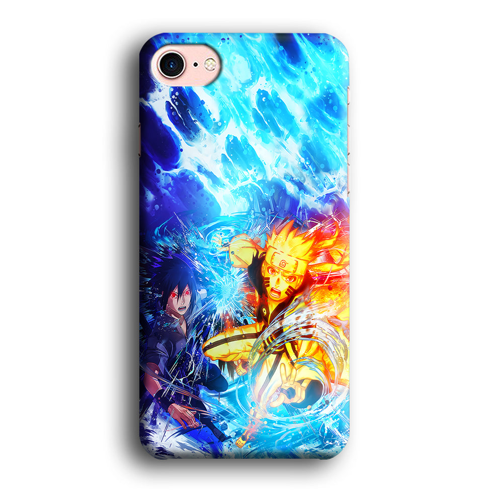 Naruto Sasuke Together iPhone 7 Case-Phone Case-3D Case-Altracase