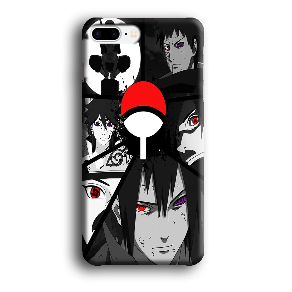 Naruto Uchiha Clan iPhone 8 Plus Case-Phone Case-3D Case-Altracase
