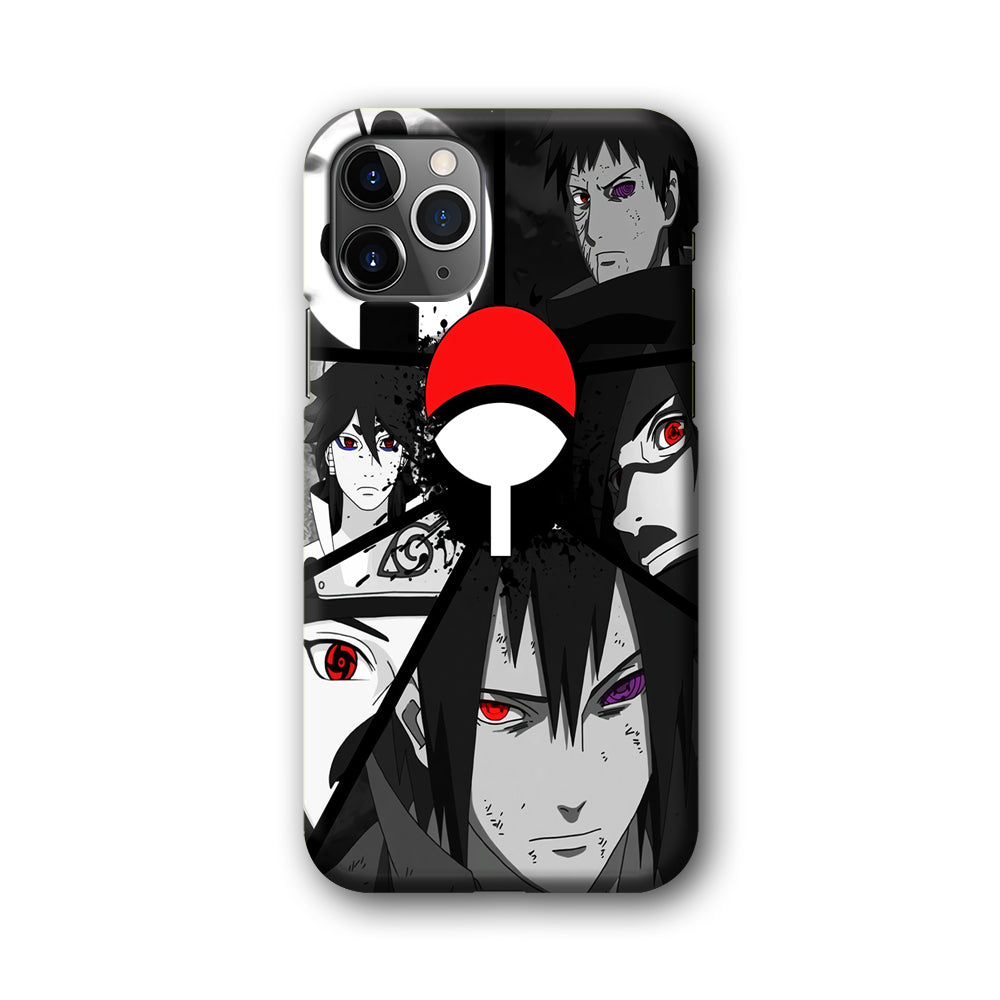 Naruto Uchiha Clan iPhone 11 Pro Max Case-Phone Case-3D Case-Altracase