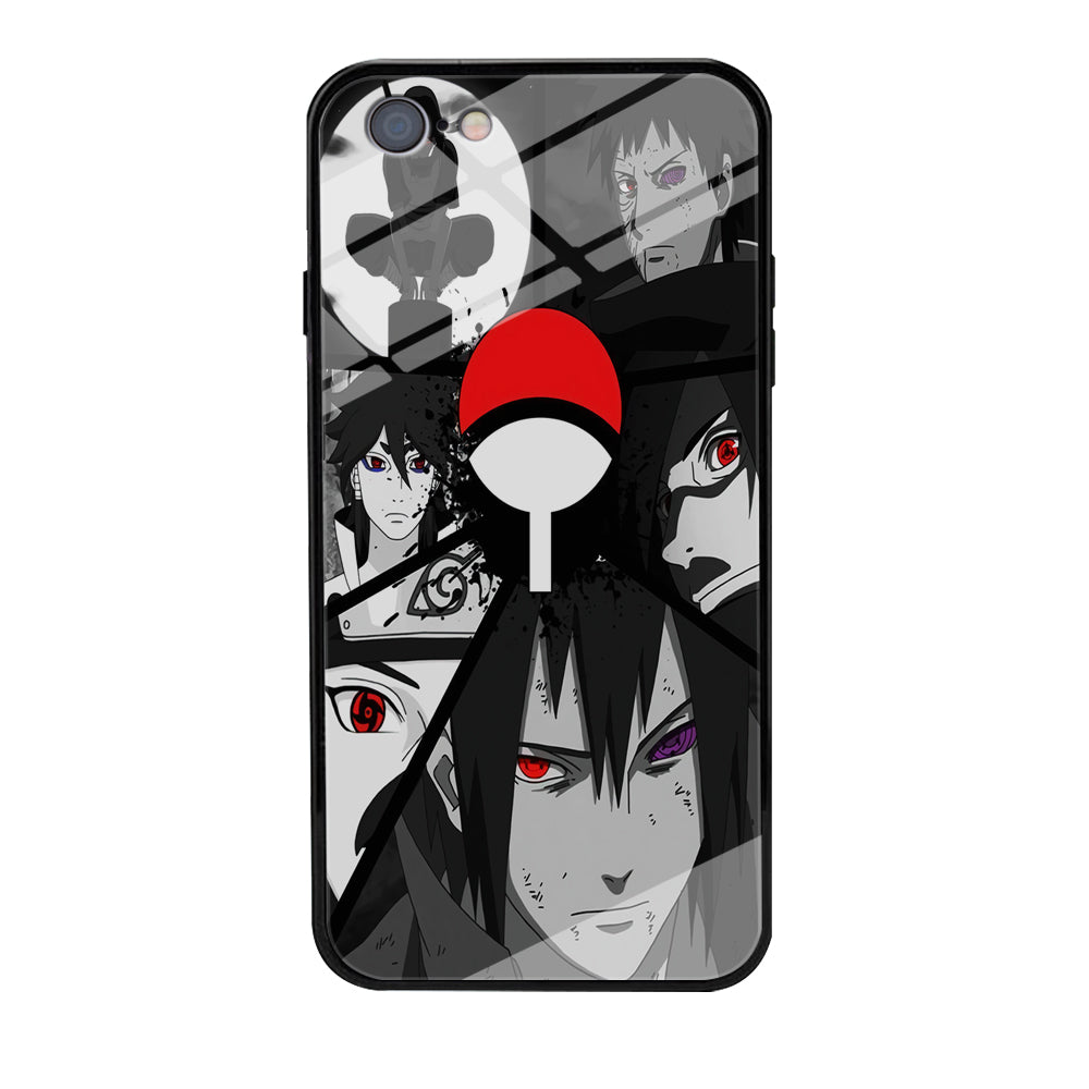 Naruto Uchiha Clan iPhone 6 | 6s Case-Phone Case-Tempered Glass Case-Altracase