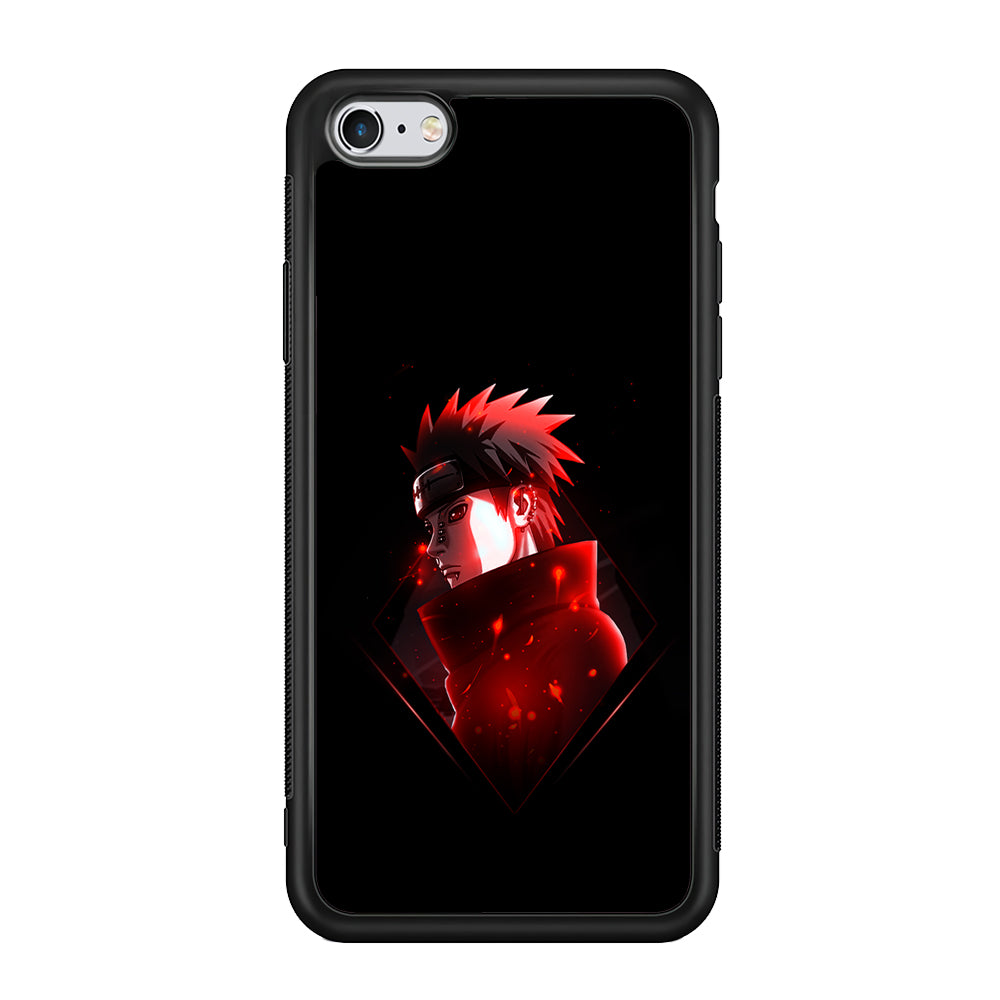 Naruto Yahiko Art iPhone 6 | 6s Case-Phone Case-Rubber Black (2D Case)-Altracase