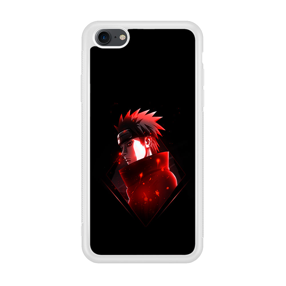 Naruto Yahiko Art iPhone 7 Case-Phone Case-Rubber White (2D Case)-Altracase