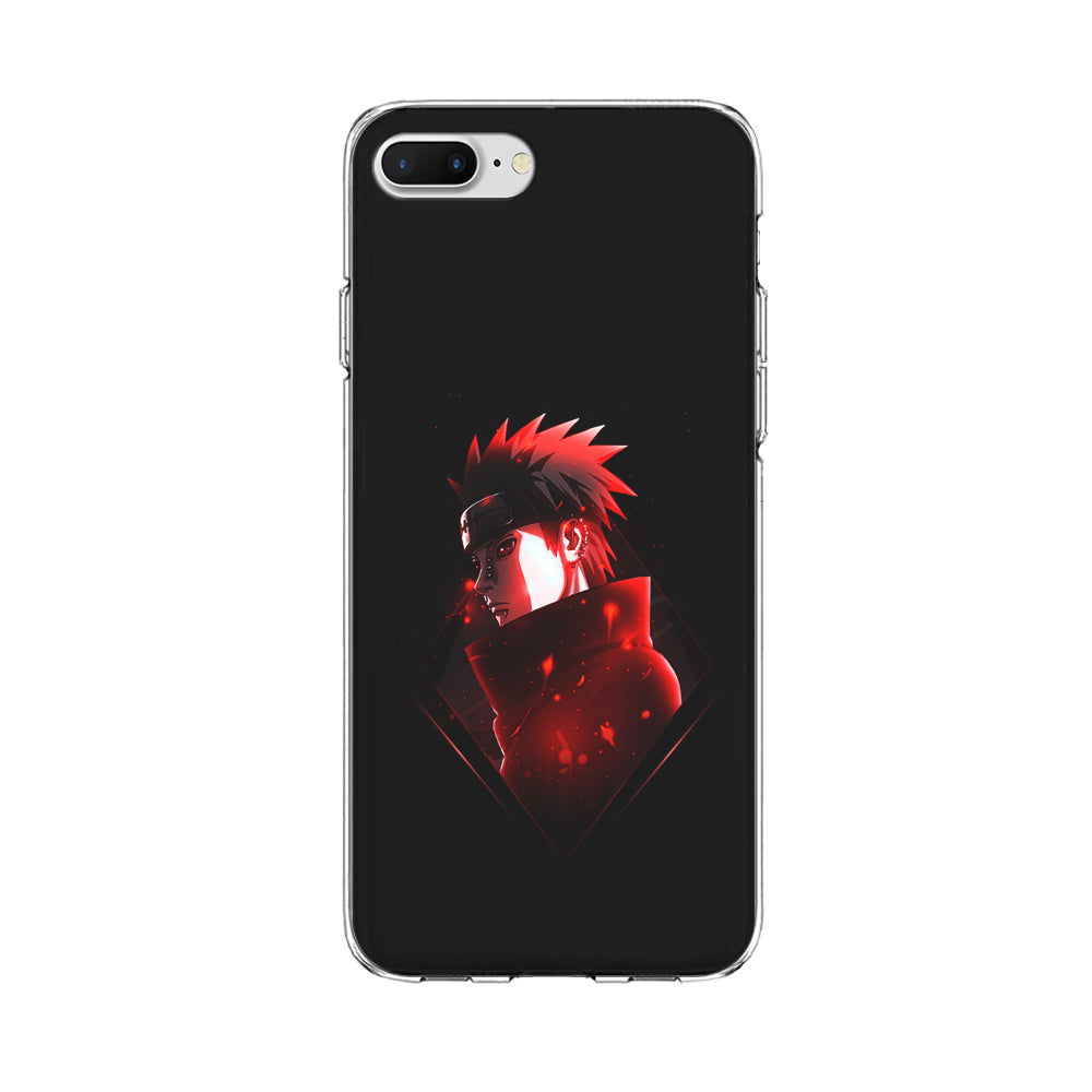 Naruto Yahiko Art iPhone 8 Plus Case-Phone Case-Clear Soft Case-Altracase