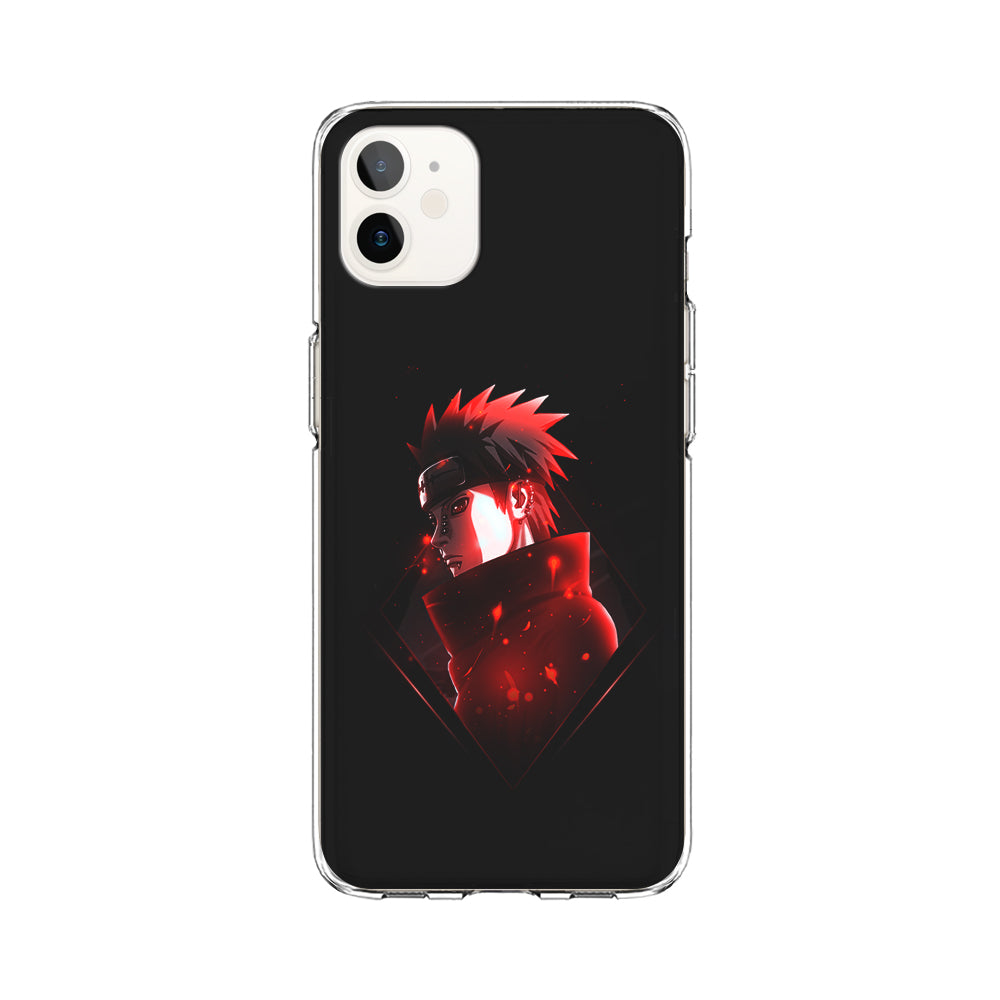 Naruto Yahiko Art iPhone 12 Case-Phone Case-Clear Soft Case-Altracase