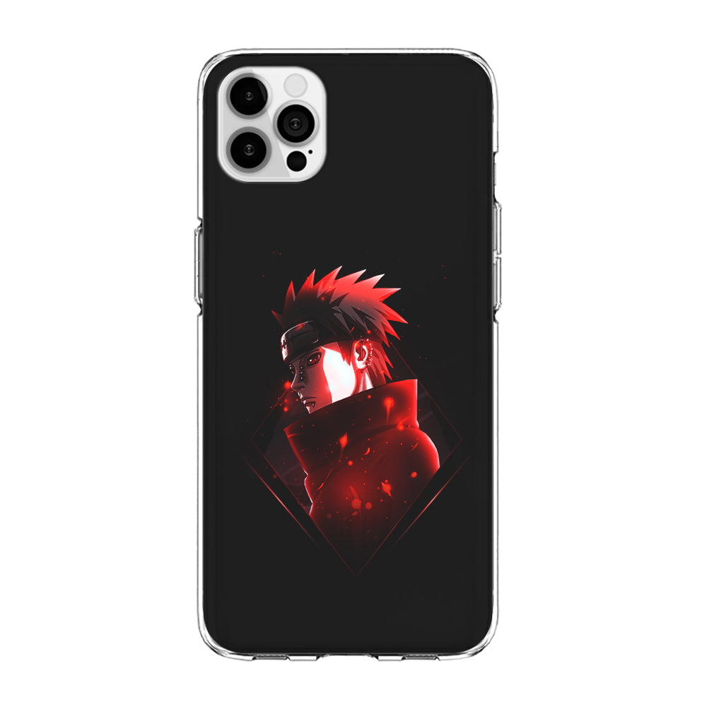 Naruto Yahiko Art iPhone 13 Pro Max Case-Phone Case-Clear Soft Case-Altracase