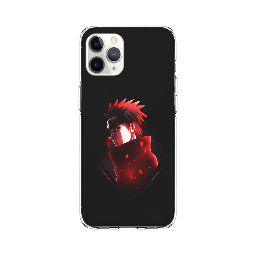 Naruto Yahiko Art iPhone 11 Pro Max Case-Phone Case-Clear Soft Case-Altracase