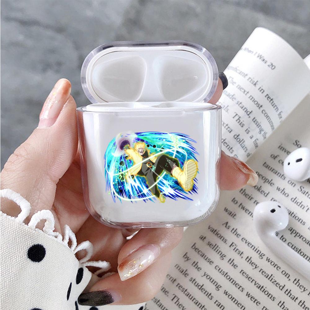 Naruto Rasengan Hard Plastic Protective Clear Case Cover For Apple Airpods-AirPod Case-Altracase